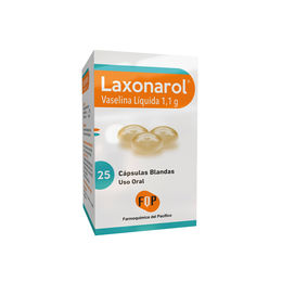 Laxonarol Vaselina 25 Cápsulas