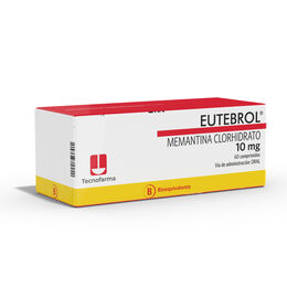 Eutebrol Memantina 10mg 60 Comprimidos