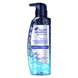 Shampoo Head & Shoulders Advanced Limpieza Radical 280ml