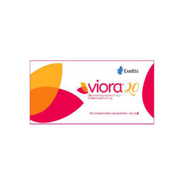 Product image of Viora 20 Clormadinona / Etinilestradiol 28 Comprimidos Recubiertos