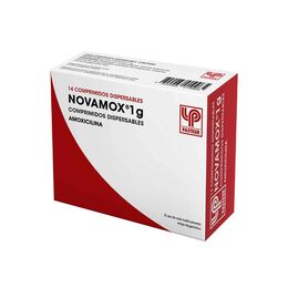 Novamox (B) Amoxicilina 1g 14 Comprimidos