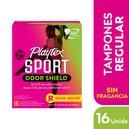 Product image of Tampones Playtex Para Fluido Regular con Aplicador Plástico