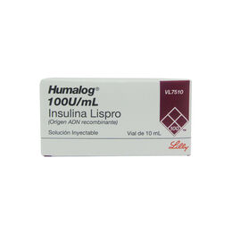 Humalog Insulina Lispro 100UI/ml 1 Vial 10ml