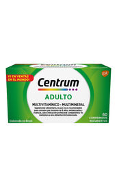 Centrum Adultos Multivitamínico con Vitaminas y Minerales 60 Comprimidos