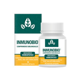 Product image of Inmunobio 50 Comprimidos Sublinguales - Helty