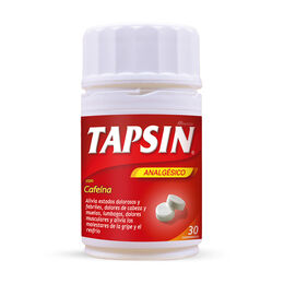 Tapsin Cafeí­na 30 Comprimidos - Tapsí­n