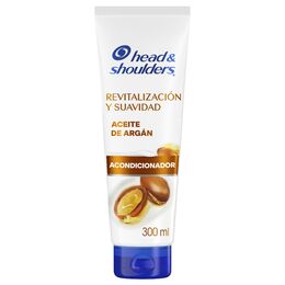 Acondicionador Head & Shoulders Aceite de Argán Revitalización y Suavidad 300ml