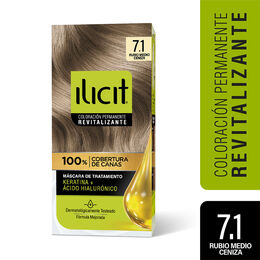 Tintura Ilicit 7/1 Rubio Medio Ceniz 45g NP 2016