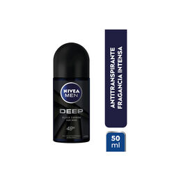 Antitranspirante Nivea Men Deep Black Wood Roll On 50ml