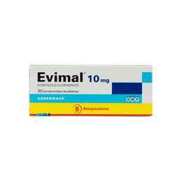 Evimal (B) Donepezilo 10mg 30 Comprimidos Recubiertos