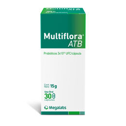 Multiflora ATB Probióticos 30 Cápsulas