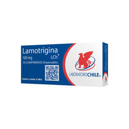 Lamotrigina (B) 100mg 30 Comprimidos Dispersables