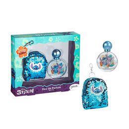 Set De Perfume + Llavero Mini Mochila Stitch - Gelatti kids