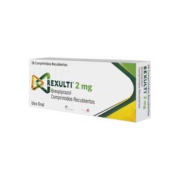 Rexulti Brexpiprazol 2mg 28 Comprimidos Recubiertos