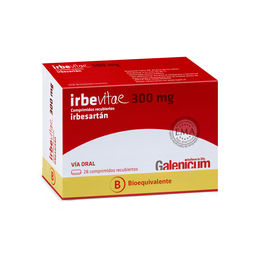 Irbevitae (B) Irbesartán 300mg 28 Comprimidos Recubiertos