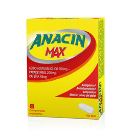 Product image of Anacin Max 8 Comprimidos Recubiertos