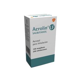 Aerolin LF Salbutamol 100mcg Inhalación 200 Dosis