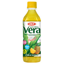 OKF Bebida Aloe Sugar Free Piña 500ml