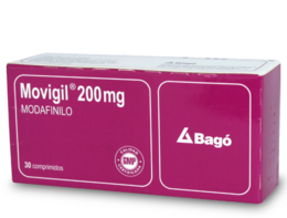 Movigil Modafinilo 200mg 30 Comprimidos