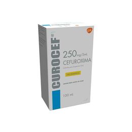 Curocef Cefuroxima 250mg/5ml Jarabe 100ml