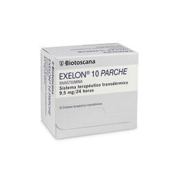 Exelon 10 Rivastigmina 9.5mg 30 Parches Transdérmicos