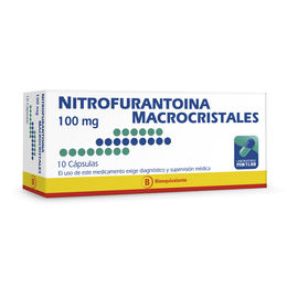 Nitrofurantoina (B) 100mg 10 Cápsulas