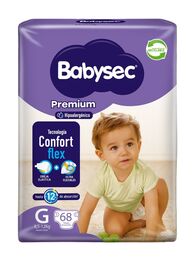 Babysec Super Premium C. Care G 68 Unidades