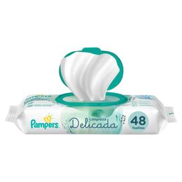 Toallitas Húmedas Pampers Limpieza Delicada 48 Unidades