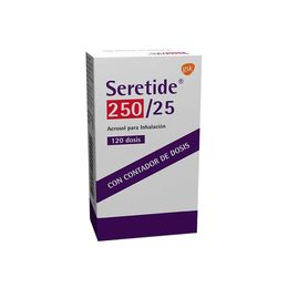 Seretide LF 250/25 Fluticasona / Salmeterol Inhalacion 120 Dosis - Seretide 250/25