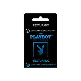 Condones Playboy Texturado 3 Unidades