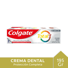 Pasta Dental Total 12 Clean Mint 195g - Colgate