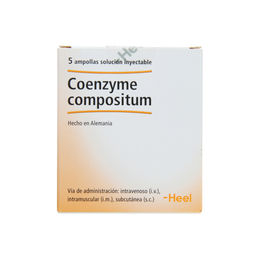 Coenzyme Compositum Inyectable 5 Ampollas