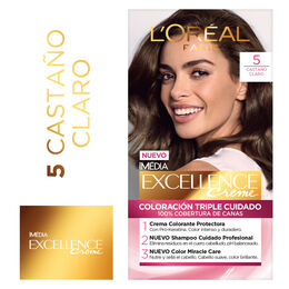 Product image of Tintura Excellence Creme 5 Castaño Claro - L'oréal