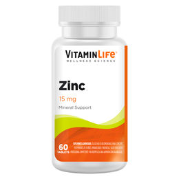 VitaminLife Zinc-15 60 Tabletas