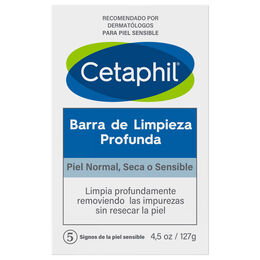 Cetaphil Barra de Limpieza Profunda Jabón Syndet