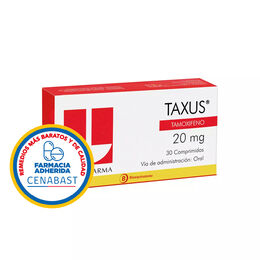 Taxus (B) Tamoxifeno 20mg 30 Comprimidos