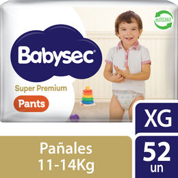 Babysec Super Premium Pants XG 52 Unidades