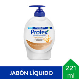 Product image of Jabón líquido Avena + Prebiótico Antibacterial 221ml - Protex