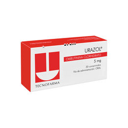 Product image of Urazol Oxibutinina 5mg 30 Comprimidos