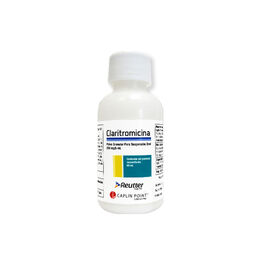 Claritromicina 250mg/5ml Jarabe 60ml