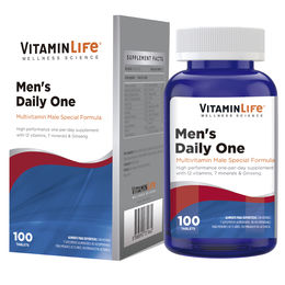 VitaminLife Multivitamínico Men's Daily One 100 Tabletas