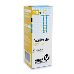 Aceite de Ricino Purgante 20g - Aceite ricino