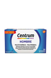 Centrum Hombre Multivitamínico Frasco 30 Comprimidos