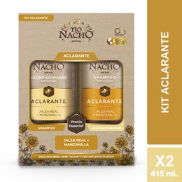 Pack Shampoo + Acondicionador Aclarante 415ml - Tío nacho