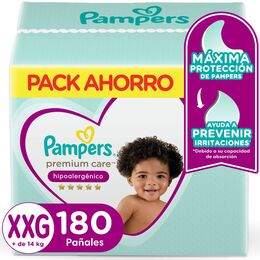 Pañales Desechables Pampers Premium Care Hipoalergénico 180 Unidades