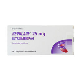 Revolade Eltrombopag 25mg 28 Comprimidos Recubiertos