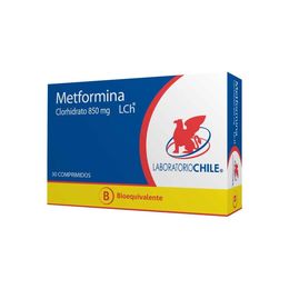 Metformina (B) 850mg 30 Comprimidos