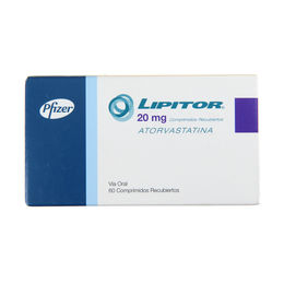 Lipitor (R) Atorvastatina 20mg 60 Comprimidos Recubiertos