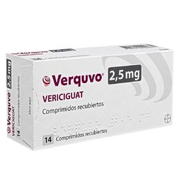 Verquvo Vericiguat 2.5mg 14 Comprimidos Recubiertos