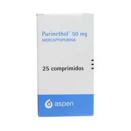 Purinethol Mercaptopurina 50mg 25 Comprimidos